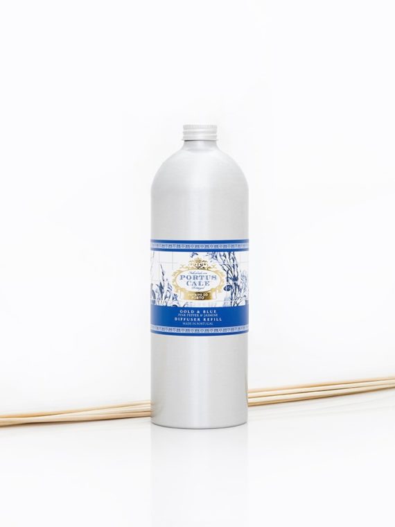Portus Cale Gold & Blue Room Fragrance Diffuser Refill - 900ml