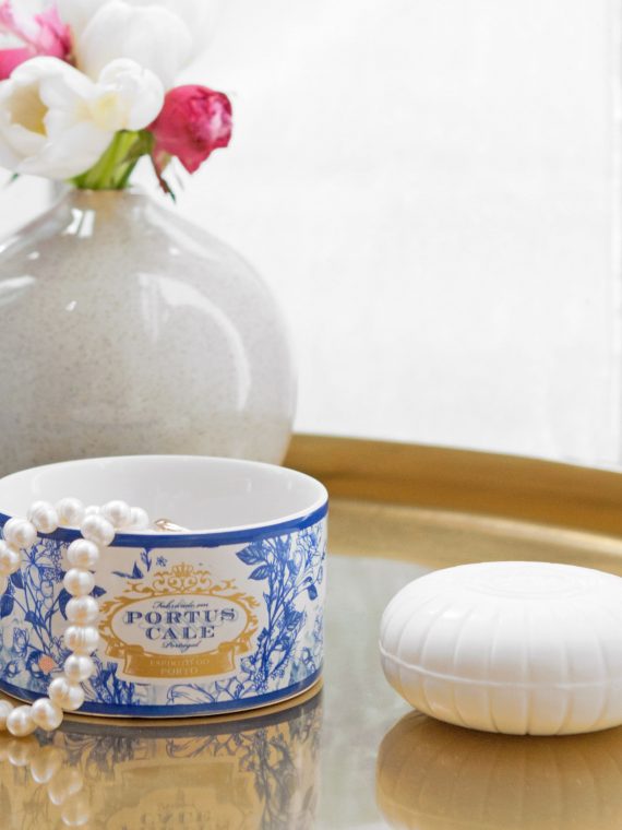 Gold & Blue Soap Ceramic MavenHK Castelbel Portus Cale Gold & Blue Soap Ceramic MavenHK Castelbel Portus Cale