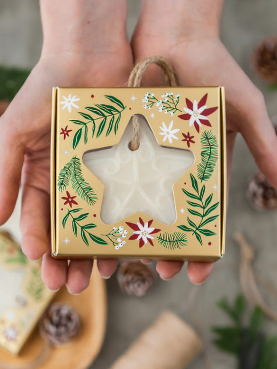 9-1229 Castelbel Gold Star-Soap on a Rope 80g_1 9-1229 Castelbel Gold Star-Soap on a Rope 80g_1